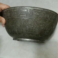 کاسه مسی ..دوره قاجار