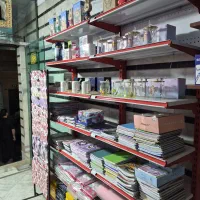 کلیه لوازم و التحریر و ویترین و قفسه