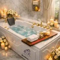 وان جکوزی اکریلیک 180*80 حمام خانگی دکومکور