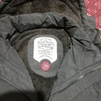 کاپشن مشکی رنگ خزدارخارجی سایز۵۸