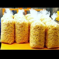 سیب زمینی خلال شده تازه