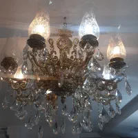 لوستر سالم برنج بدون این ک رنگش رفته باشه