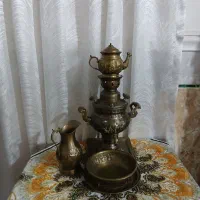 سماور برنجی دکوری نو
