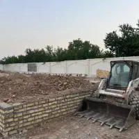 مینی بیل بکهوزنجیری لودربابکت کامیون خاکبرداری گود
