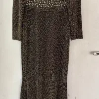 لباس مجلسی بلند و زیبا کار شده