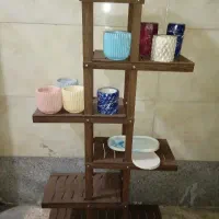 استند محکم و گلدان