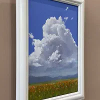 تابلوی منظره رنگ روغن اورجینال