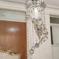 دوعدد لوستر کریستال
