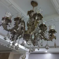 لوستر|لوستر و چراغ آویز|بندر کنگان, |دیوار