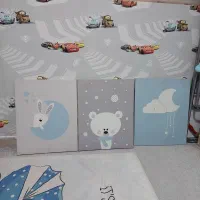 سه عدد تابلو برای اتاق کودک