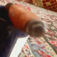 چاقوقدیمی.ساخت زنجان.چوبدسته خراطی تبغ فولادپیچدار