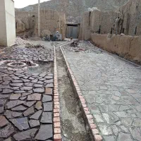 سنگ فرش.استاد بنا هستم همه کاره