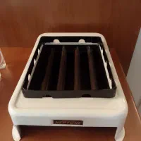 کباب پز گازی نپتون لعابی رومیزی۴شعله اجاق گاز سفید