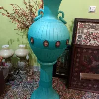 گلدان پتینه سفالی