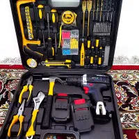 دریل شارژی اکتیو با لوازم