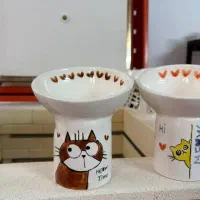 کاسه غذای گربه و سگ