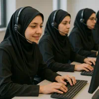 منشی تلفنی خانم