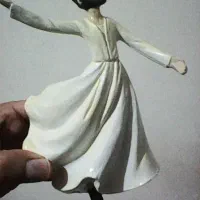 مجسمه سماع مولانا بسیار زیبا
