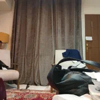 پرده مخمل طوسی مخمل