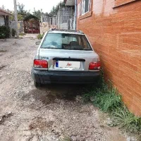 پراید نقره ای