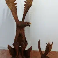 عقـاب چـوبی تزیینی