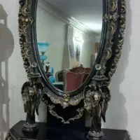 آینه ،آینه بزرگ ، آینه و شمعدان