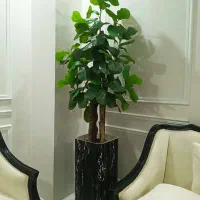 درختچه مصنوعی با گلدان