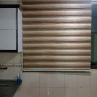 دو عدد پرده زبرا