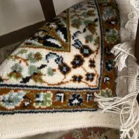 فرش ۱۲ متری ماشینی طرح شکارگاه