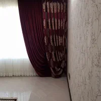 دستک پرده مخمل طلاکوب جفت