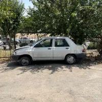 پراید مدل ۹۹ از قبل بی رنگ