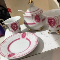 ست قهوه خوری طلا کوب