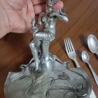 شکلات خوری تمام نقره و آنتیک