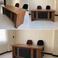 میز مدیریت  چرمی و میز اداری