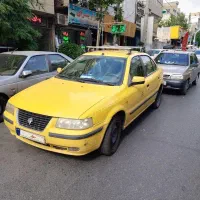 تاکسی سمند دوگانه بدون رنگ تمیز