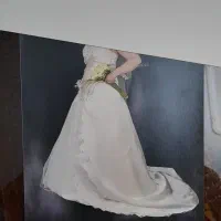 لباس عروس+تورسر+ژپون×شنل حجاب