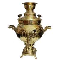 پاکننده و جلاسنجی سماور برنجی و ظروف