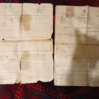 برگه قدیمی کلکسیونی ۱۰۰ساله