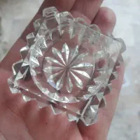 زیر سیگاری کوچک کریستال بسیار قدیمی و کمیاب