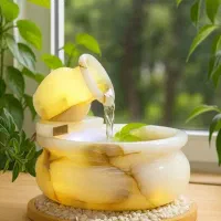 آبنمای خانگی با سنگ خاص