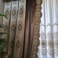 شال پرده و پرده زبرا