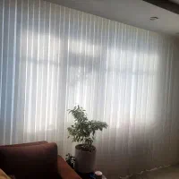 پرده حریر سایز ۲.۴۰ در ۵.۵ متر