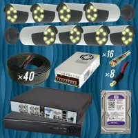عرضه انواع دوربین‌های مداربسته آنالوگ، HD و IP