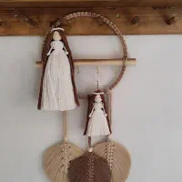 ست عروسکی و تابلو ماندالا