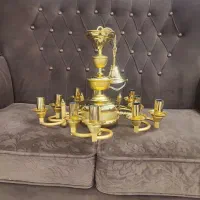 لوستر آبکاری طلایی رنگ ثابت