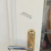 درب چوبی اتاق و سرویس