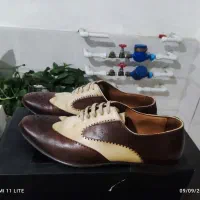 کفش چرم اصل ترکیه در حد نو