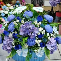 باکس گل مصنوعی اورتانزا و پیونی