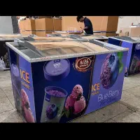 فریزر۳درب مشکی طلایی باموتور مارک کوپیژل اسپانیا