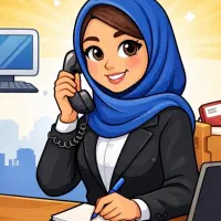 منشی دفتر تبلیغاتی